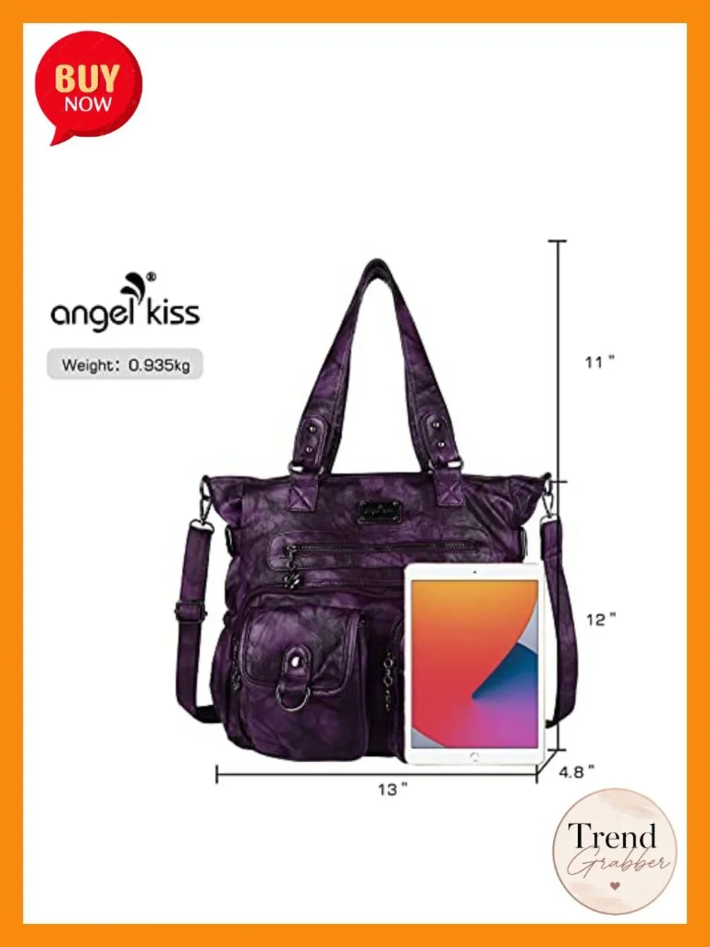 Large Hobo Bag for Women Soft PU Leather Shoulder Handbag